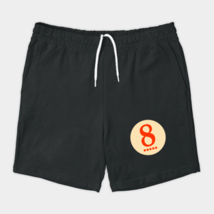 Lucky Number 8 Shorts