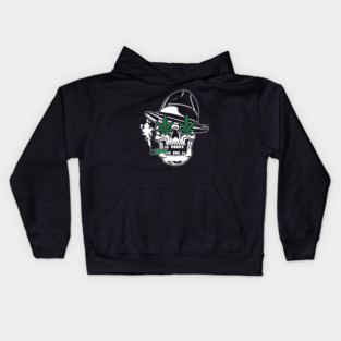 Weed Skull Kids Hoodie