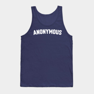 ANONYMOUS Tank Top