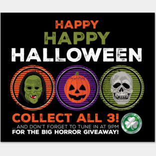 Happy Happy Halloween III (1/3) Posters and Art