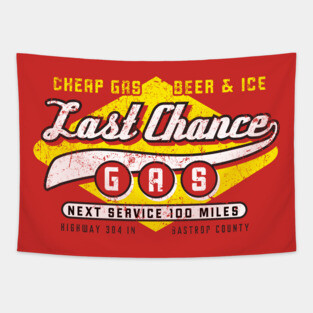 Last Chance Gas Tapestry