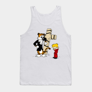 calvin and hobbes Tank Top