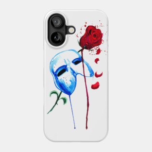 Phantom and Rose- Phantom of the Opera Phone Case
