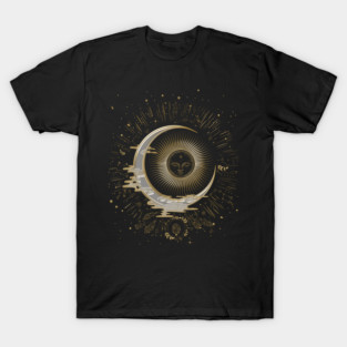 The sun and the moon with stars T-Shirt