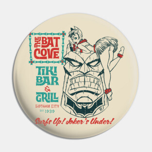 The Batcove Tiki Bar Pin