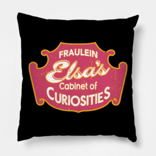 Elsa's Cabinet of Curiosities Pillow