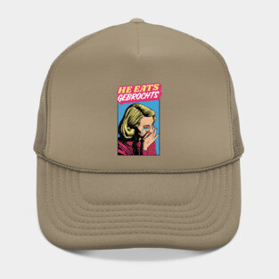 He Eats Gebrochts! Jewish Humor Hat