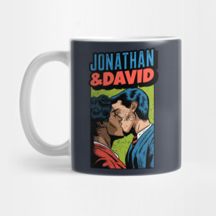 Jonathan & David - The Gayest Biblical Couple - Jewish Humor Mug