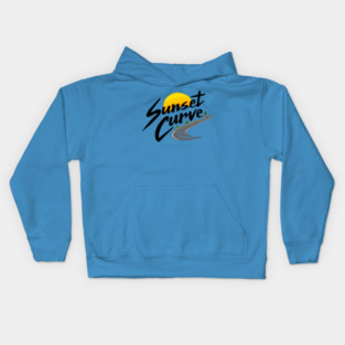 sunset curve dified , julie and the phantoms Kids Hoodie