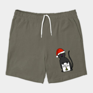 Christmas Cat Shorts