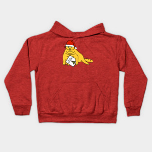 Christmas Cat Kids Hoodie