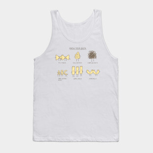 Know your pasta Tank Top
