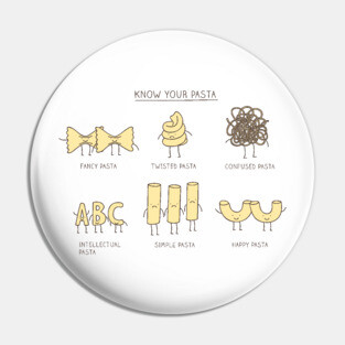Know your pasta Pin