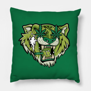 Tiger Weed Pillow