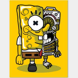Spongebob Skull Posters and Art