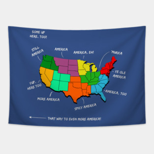 Welcome to Murica Tapestry