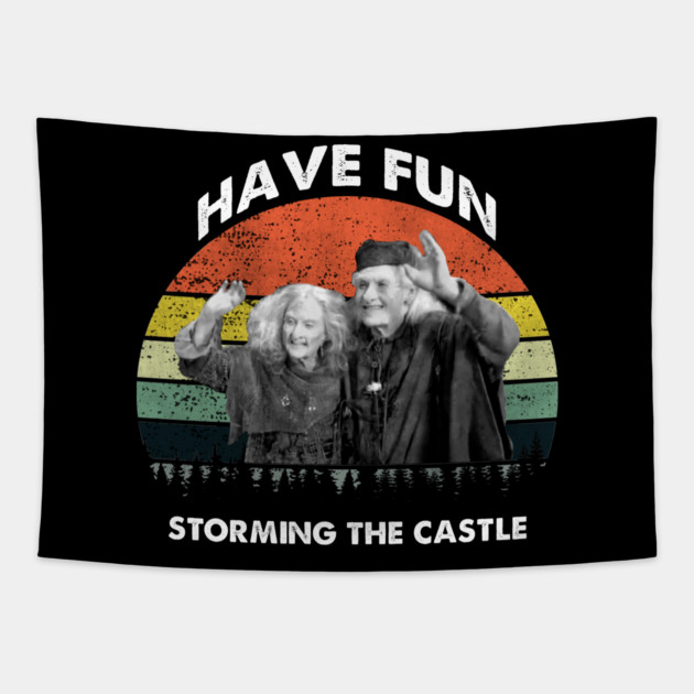 The Princess Bride Have fun storming the castle Tapestry by swarpetchracaig