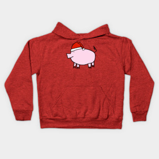 Santa Pig Kids Hoodie