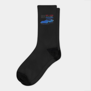 Blue Vette American Vintage Socks