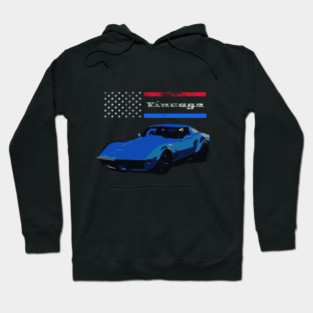 Blue Vette American Vintage Hoodie