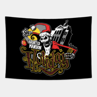 Haunted Mansion Holiday Tapestry