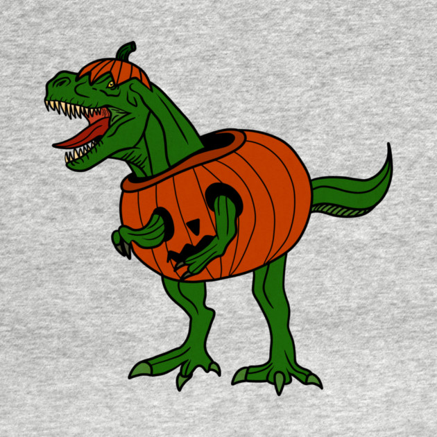 T-rex Dinosaur in Pumpkin, Halloween Costume by logiamerch