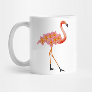 Flamingo Tropical Floral Mug