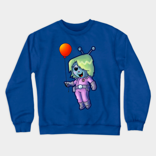 BLU Crewneck Sweatshirt by droidmonkey