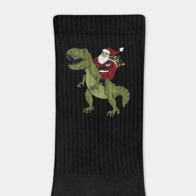 Dinosaur Christmas Gift Xmas T Rex Santa Funny by logiamerch