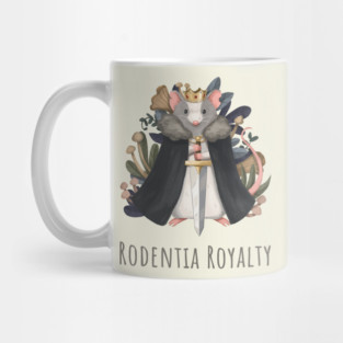 Adorable Royal King Rat Mug