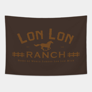 Lon Lon Ranch Logo Tapestry