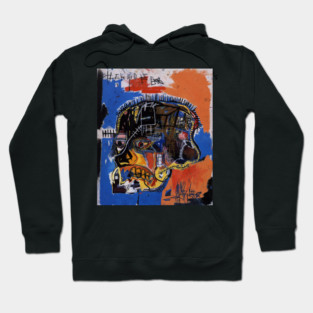Basquiat Skull Hoodie