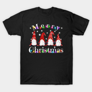 Gnome Christmas Pajamas - Garden Gnome Merry Christmas T-Shirt