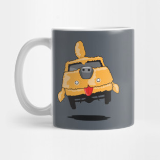 Mutts Cuts Shag Wagon Mug