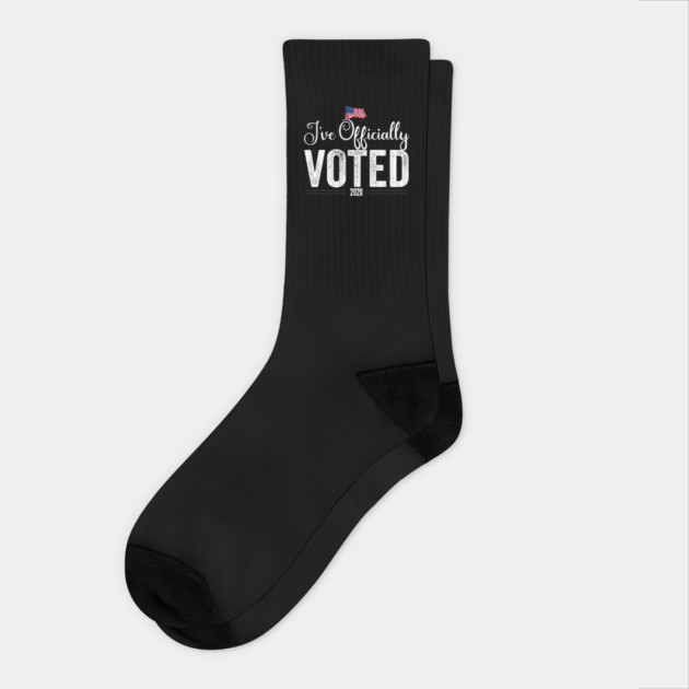 I've Officially Voted 2020 Socks by belownormal