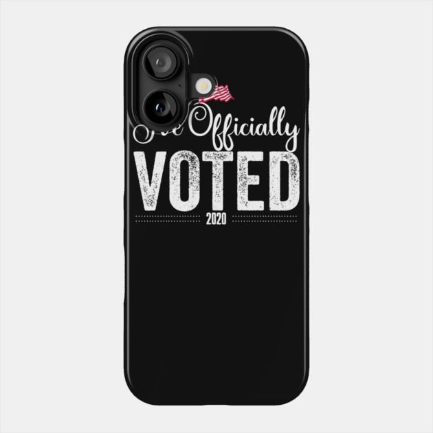 I've Officially Voted 2020 Phone Case by belownormal