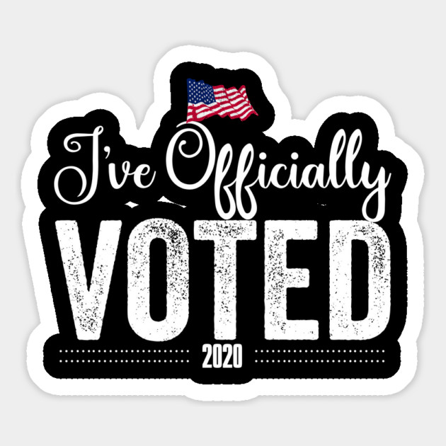 I've Officially Voted 2020 Magnet by belownormal