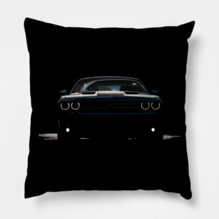 Dodge Challenger Front Headlights Pillow