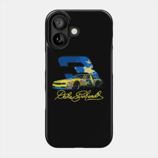 Earnhardt Yellow #3 Car Phone Case