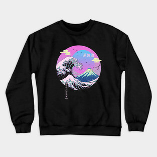 Wave Aesthetics Crewneck Sweatshirt