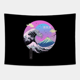 Wave Aesthetics Tapestry
