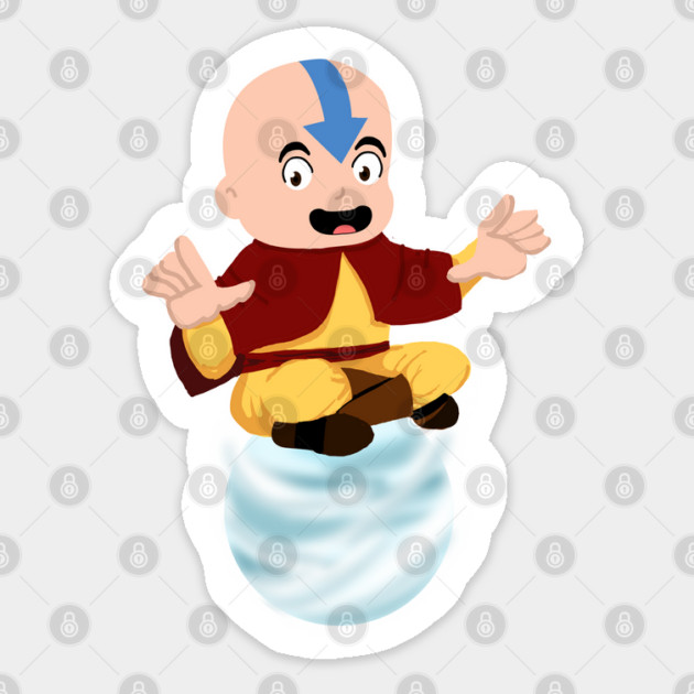 BITE SIZE AANG Sticker by droidmonkey