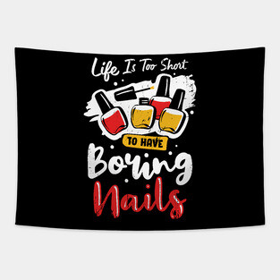 Manicure Nail Technician Manicurist Gift Tapestry