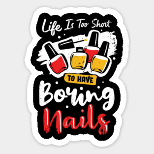 Manicure Nail Technician Manicurist Gift Sticker