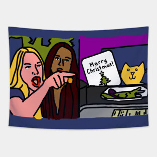 Christmas Humor Tapestry