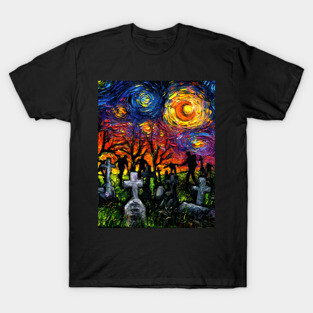 Starry Night of the Living Dead T-Shirt