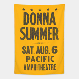 Donna Summer / Retro Fan Design Tapestry