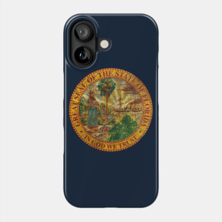 Florida State Vintage Seal Phone Case