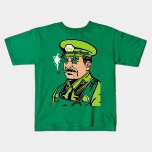 Weed Stalin Bross Kids T-Shirt