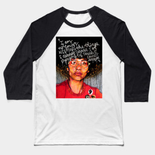 Angela Davis Baseball T-Shirt